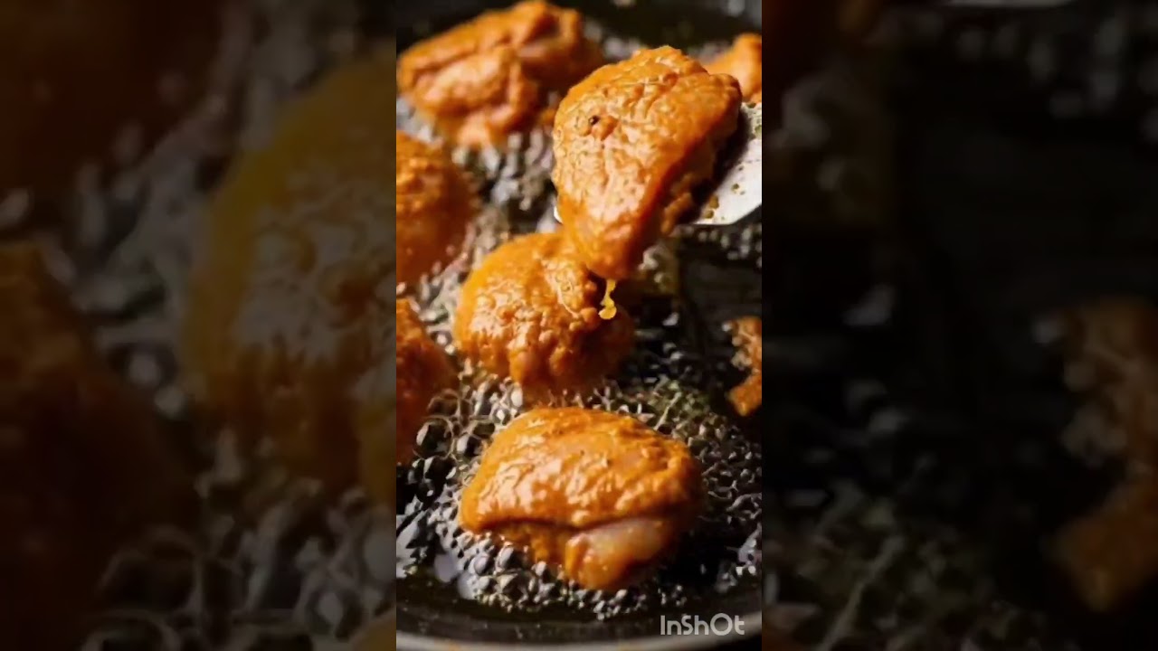 CRISPY Masala Chicken Fry ASMR | Pure Sizzle, No Talking 🔥🍗