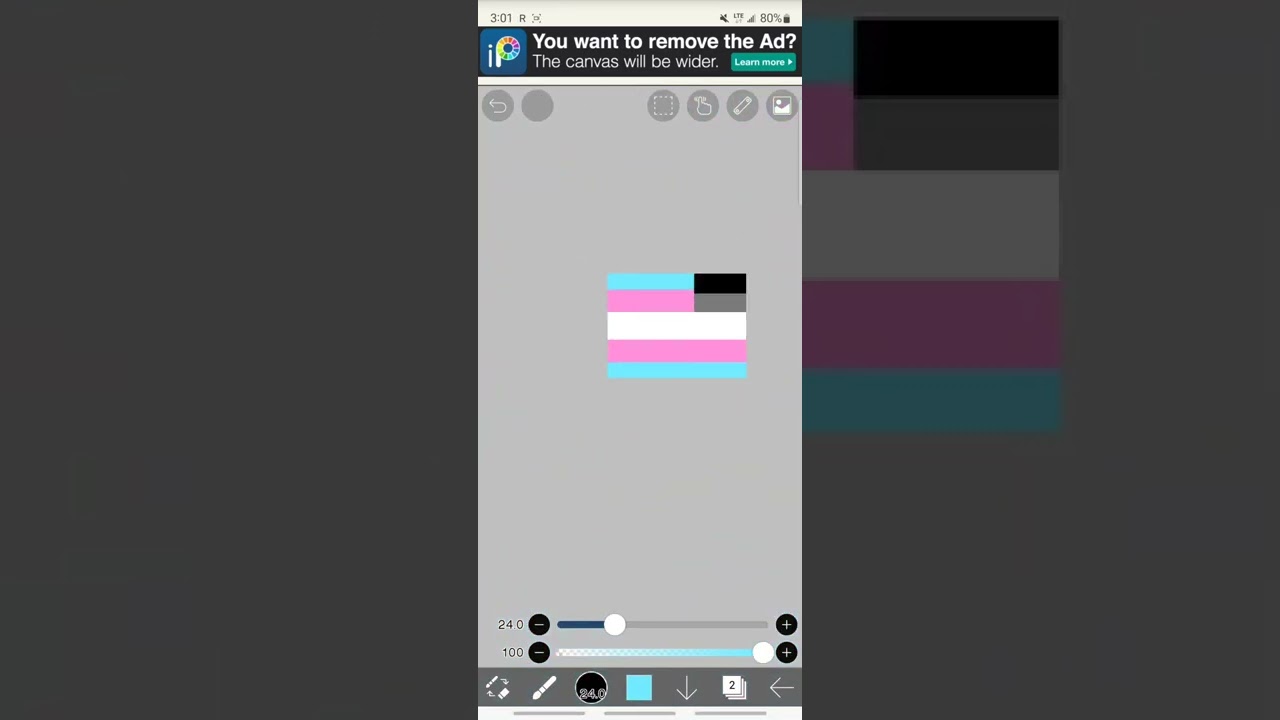 Made a pride flag to match my identity! #transgender #asexual #panromantic