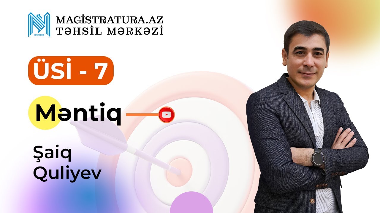 MAGİSTRATURA.AZ -  MƏNTİQ - ÜSİ - 7