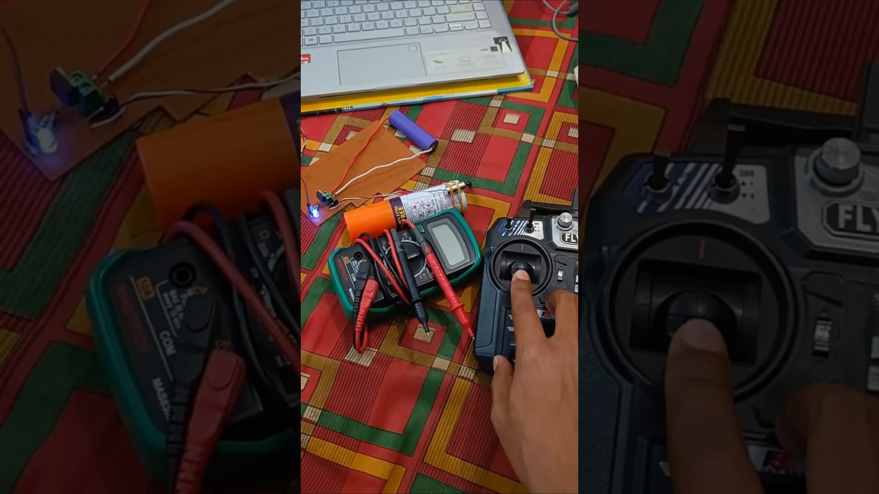 brushed esc for 8520 coreless motor prototype 