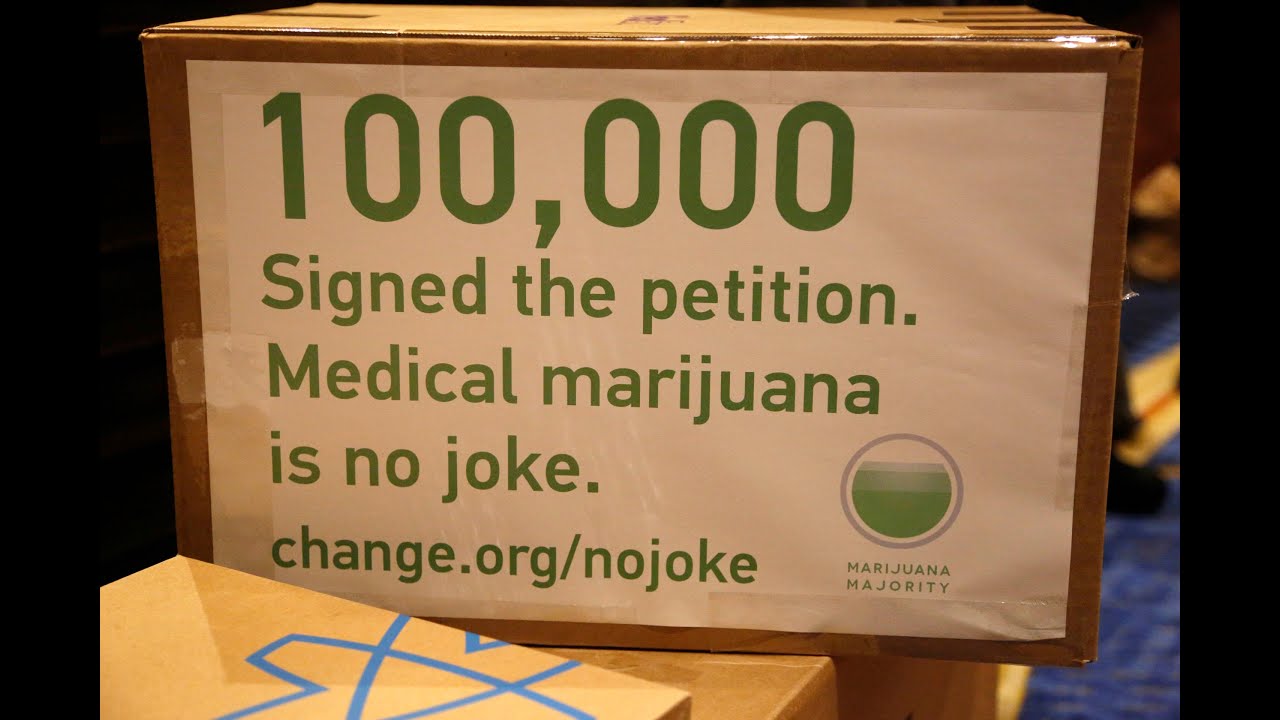 Medical Marijuana Patients Deliver Petitions to DEA Headquarters