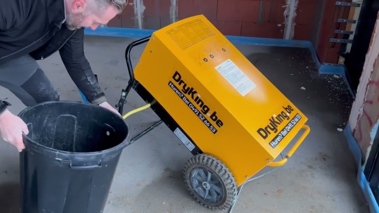 DryKing plaatsing bouwdrogers