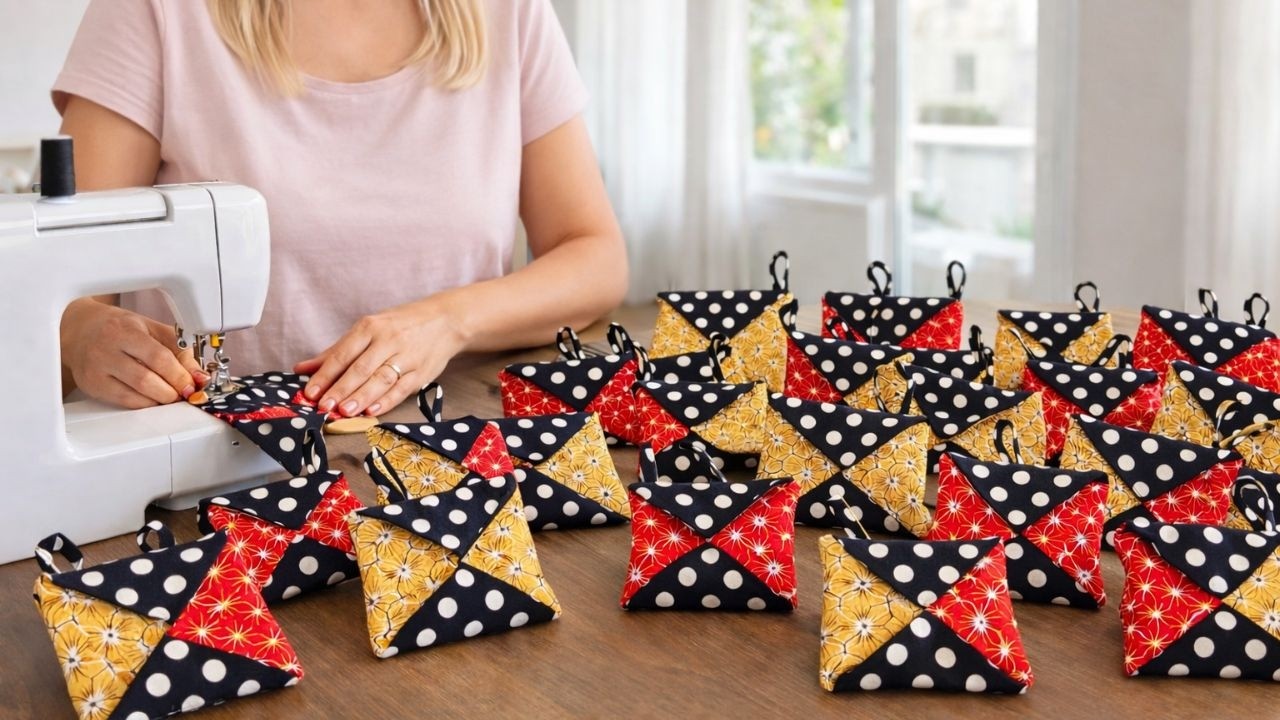 Используйте обрезки ткани для изготовления кошелька за 10 минут / Простой и быстрый способ шитья ...