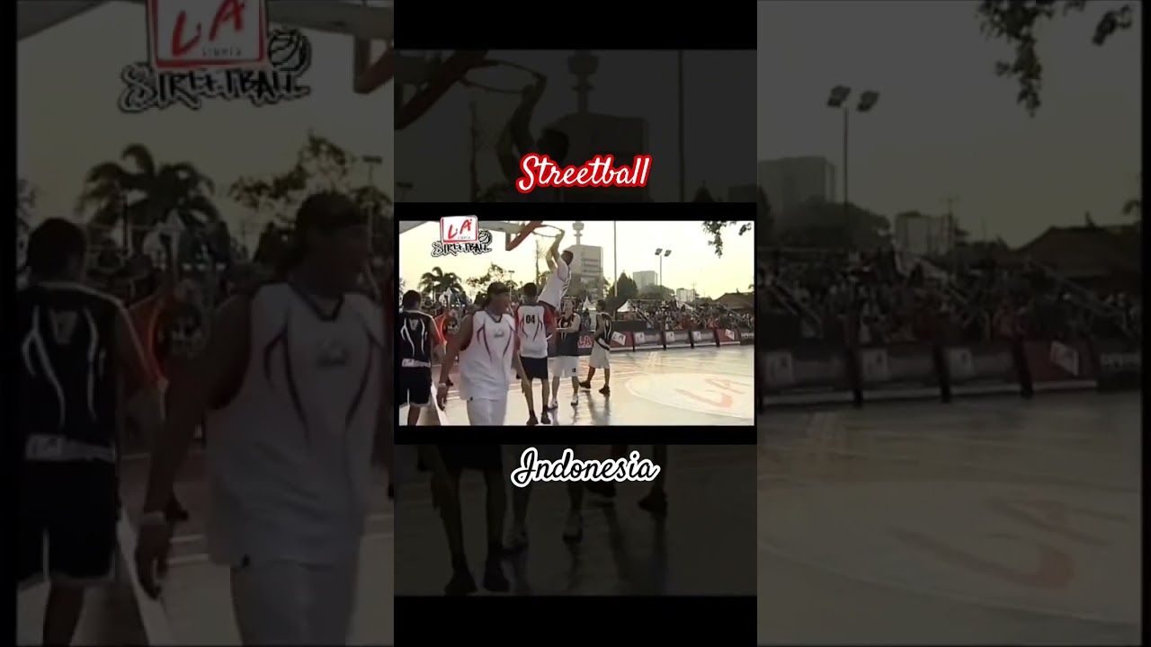 Aksi streetball Indonesia #shorts #shortsyoutube #streetball #dunker