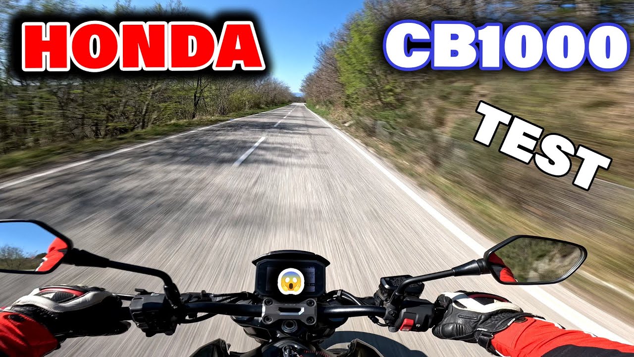 Test Ride Honda CB1000 in Bocca Serriola... che moto!!!