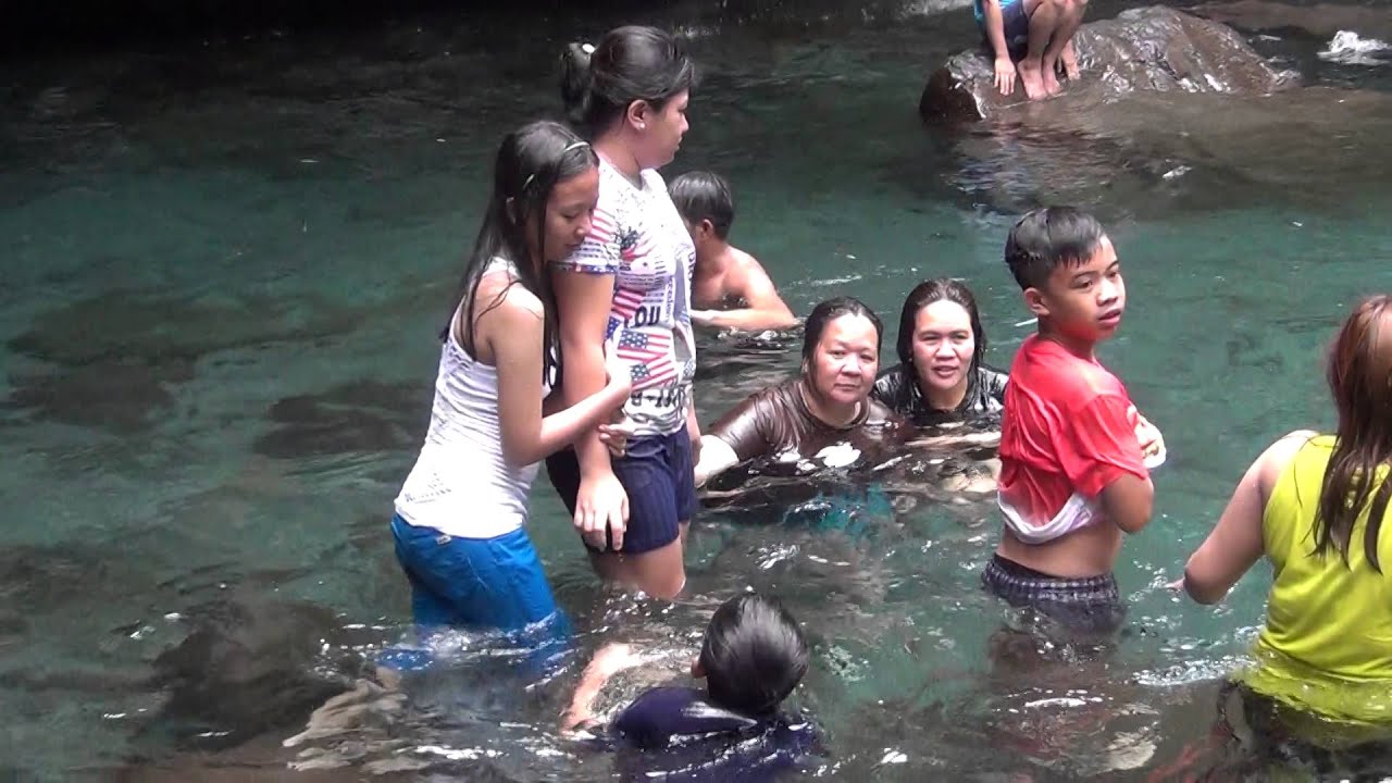 Amazing Majayjay Laguna Falls freezing water temperature Part 2