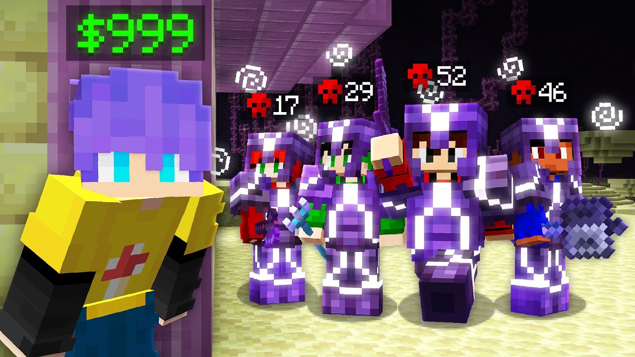 FUI PERSEGUIDO POR CA&Ccedil;ADORES DE RECOMPENSA NO MINECRAFT