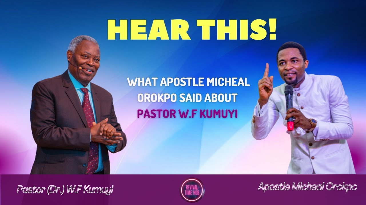 ПОСЛУШАЙТЕ, ЧТО СКАЗАЛ АПОСТОЛ МИХАИЛ ОРОКПО О ПАСТОРЕ У. Ф. КУМУЙИ #revivaltimehub #apostlemiche...