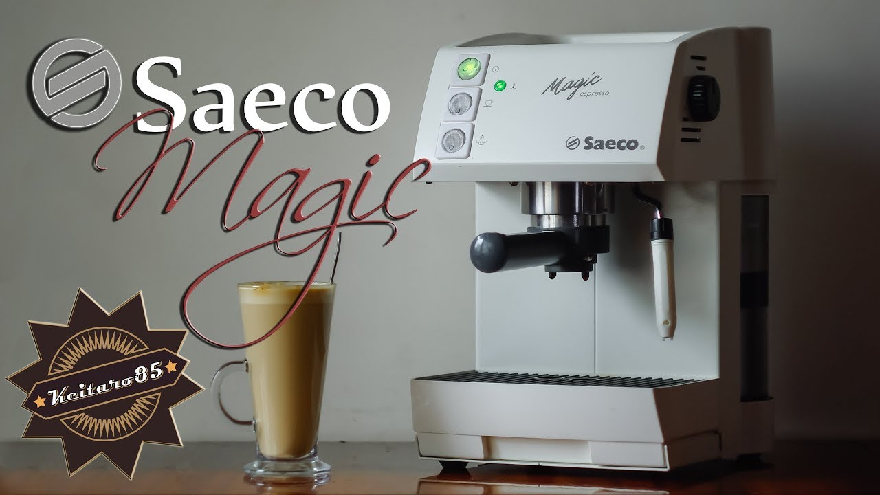 Saeco Magic Espresso White (SIN 017) - Espresso + Americano + Cappuccino Demo Test