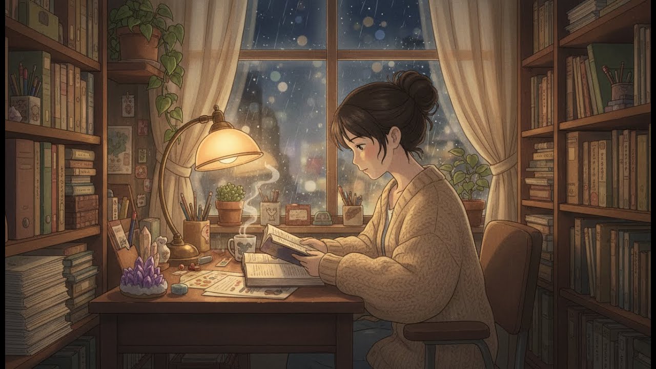 📚 Study With Me (ASMR Live) | Quiet Room, Page Flips, Deep Focus