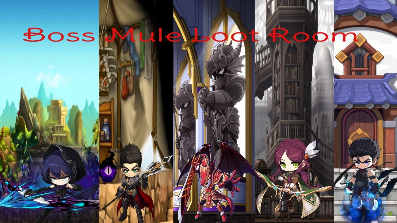 MapleSEA Aquila Boss Mule loot room #55 (2/3/26)