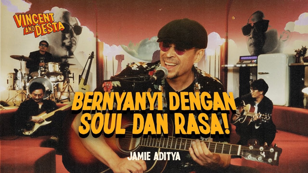 CRAZY!! JAMIE ADITYA NYANYI, VINCENT DESTA MINDER MAU JAMMING..