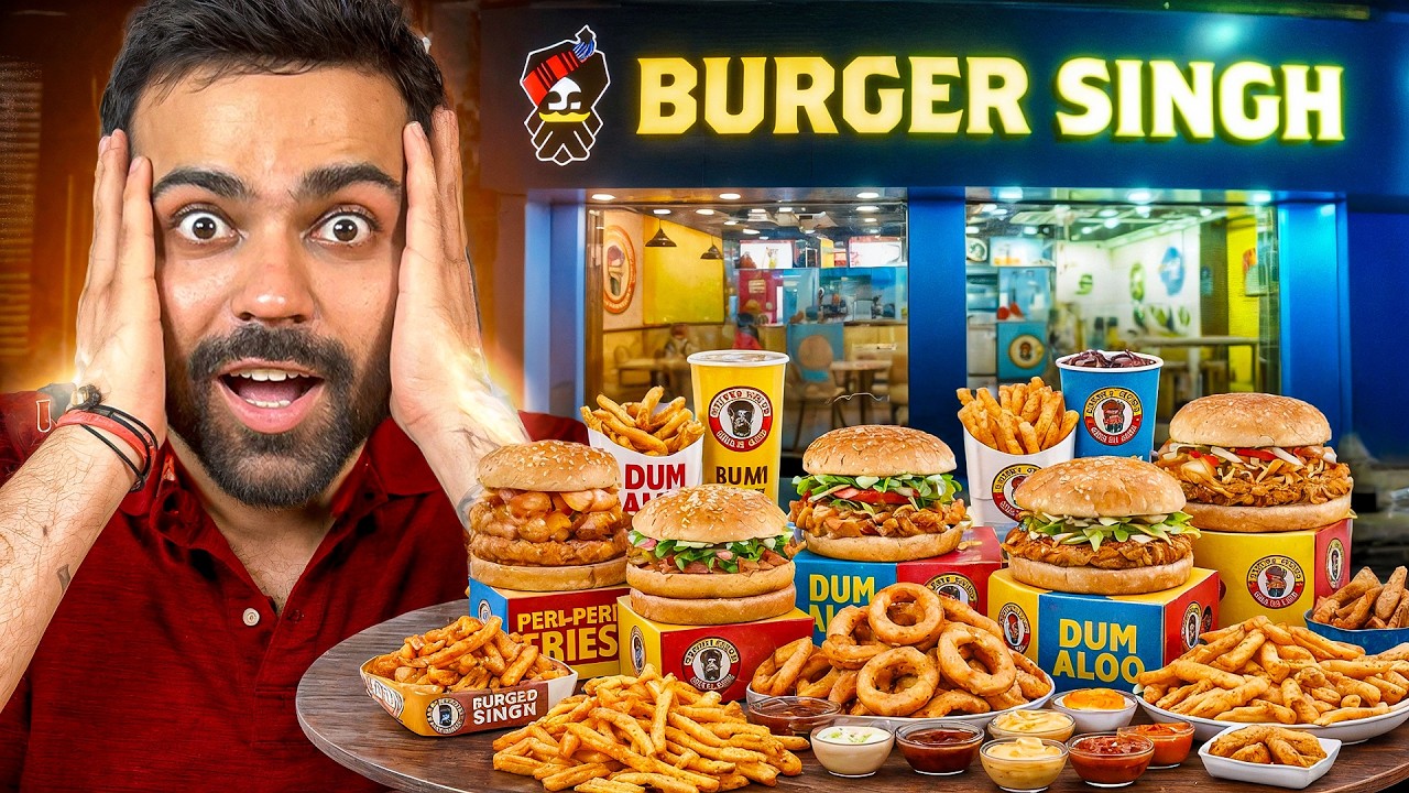 Trying BURGER SINGH Full Menu | The Urban Guide