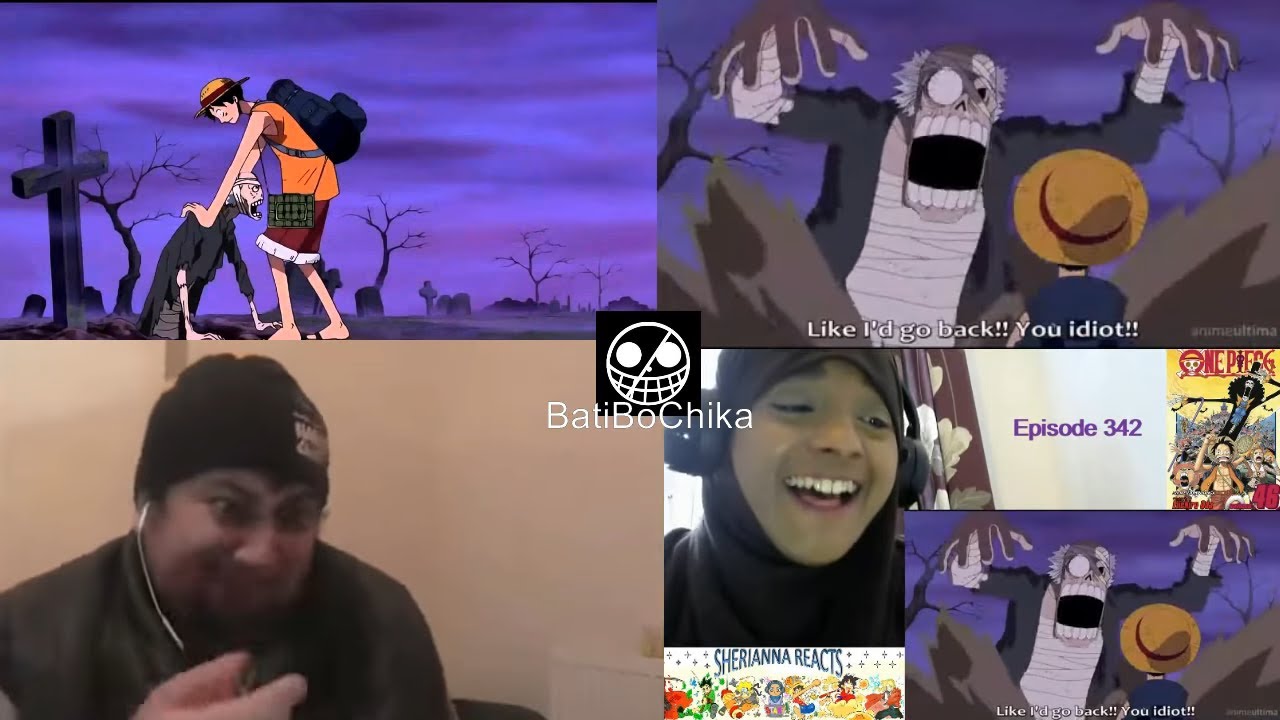 Luffy puts zombie back to his grave (Funny) Reaction Mashup