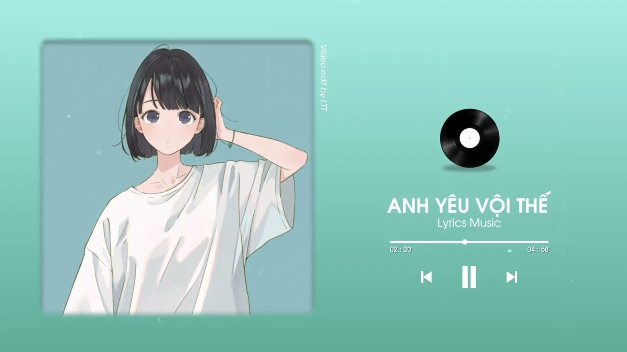 Anh Y&ecirc;u Vội Thế [AUDIO LYRICS] - LaLa Trần #anhyeuvoithe
