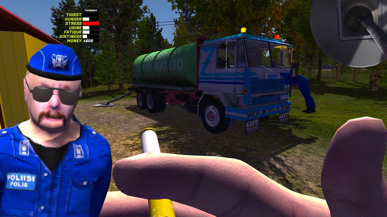 Day in the life of a Sewage Driver - My Summer Car