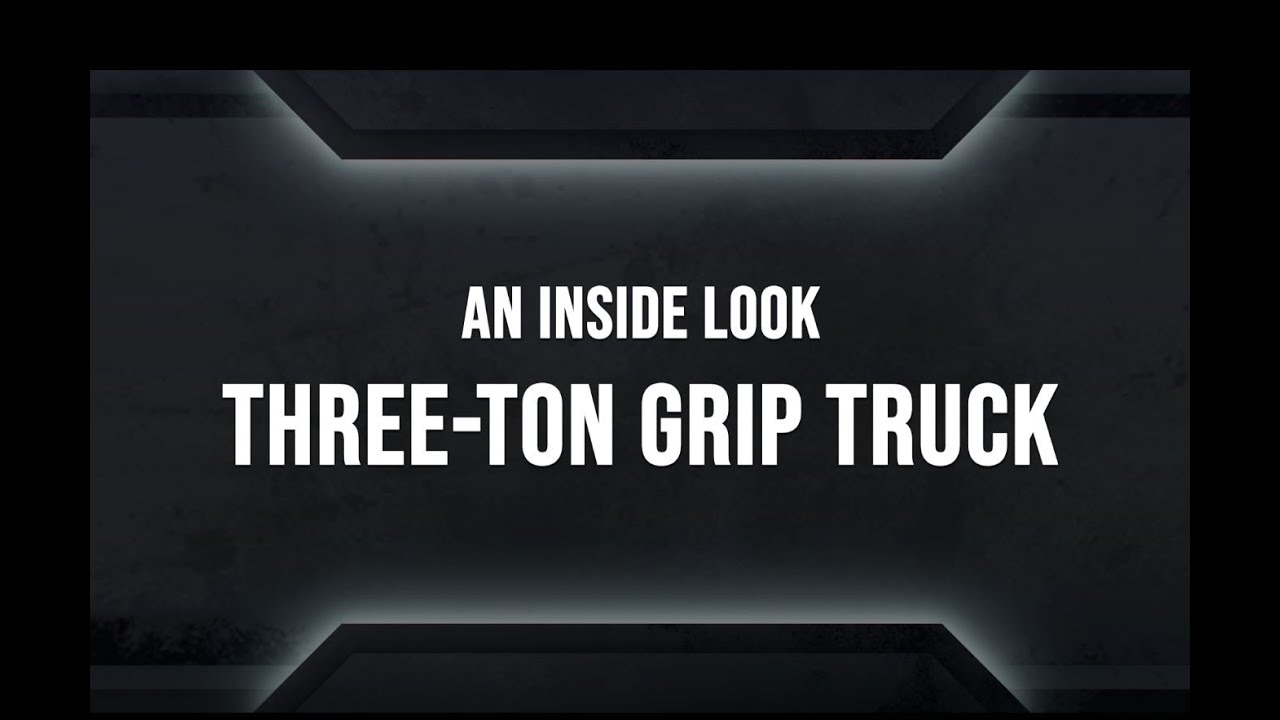 Hammer Lighting & Grip - 3 Ton Grip Truck Package
