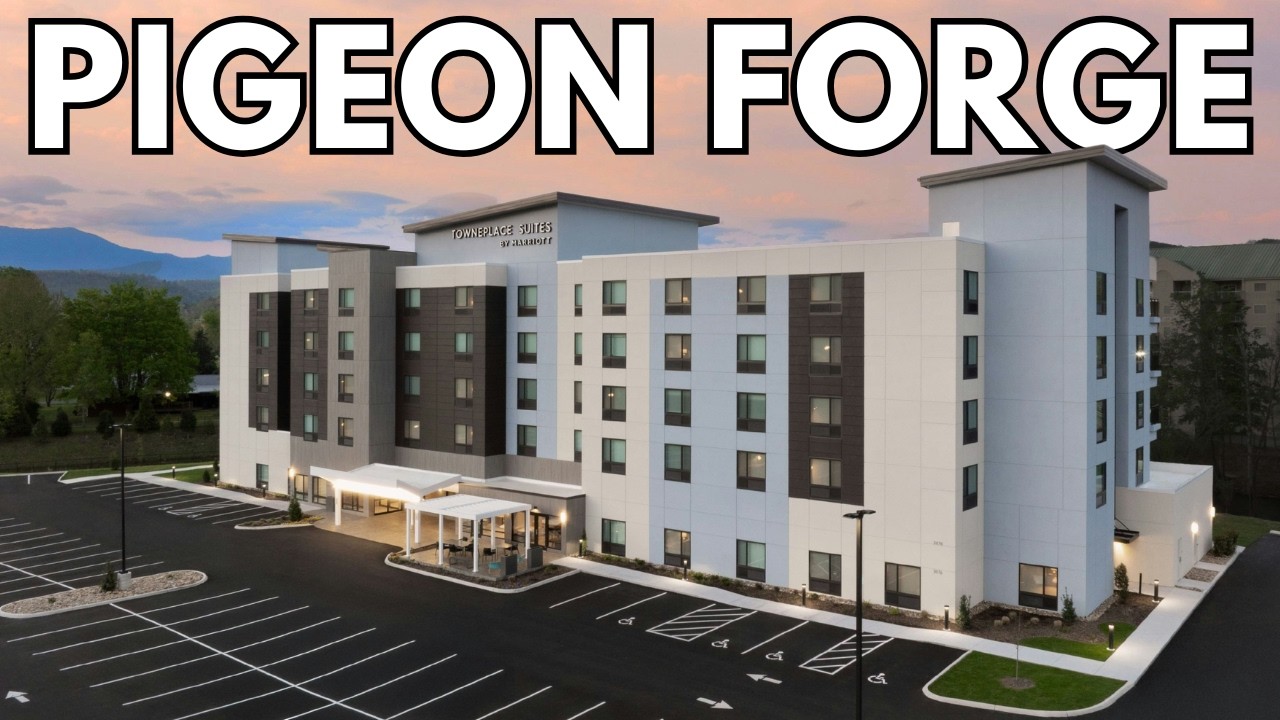 Отель Townplace Suites By Marriott Pigeon Forge ПОЛНЫЙ ТУР | Бассейн, номера, завтрак и многое др...