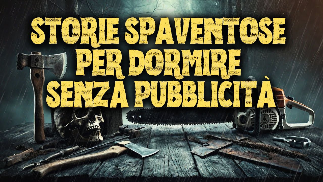 [SENZA PUBBLICITÀ] Storie Spaventose per Dormire | Suoni della Pioggia per Dormire | Vol. 223