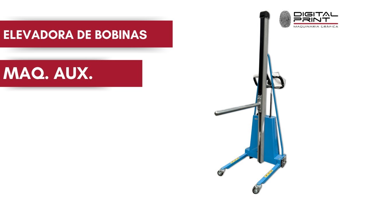 Elevador de bobinas | Autom&aacute;tico Hasta 1000 KG