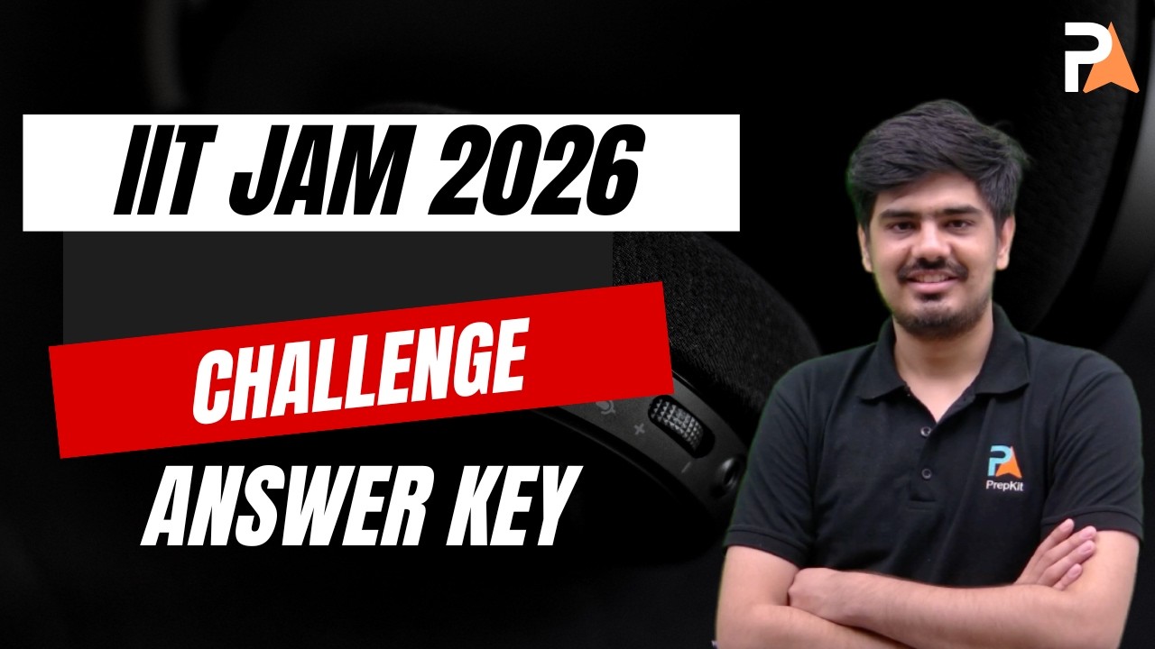 Challenge the answer key | IIT JAM Physics 2026 | Nitin | PrepKit