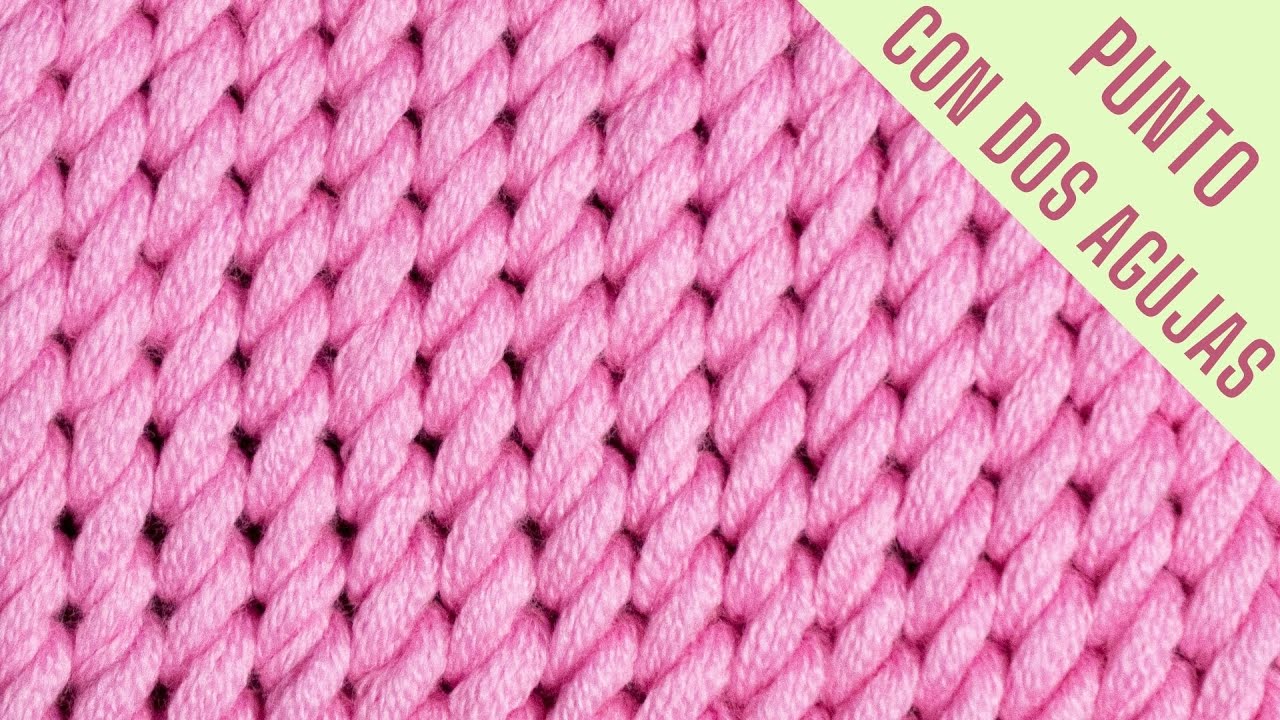 №33 ✅ punto espiral con dos agujas ✅ punto fantasia