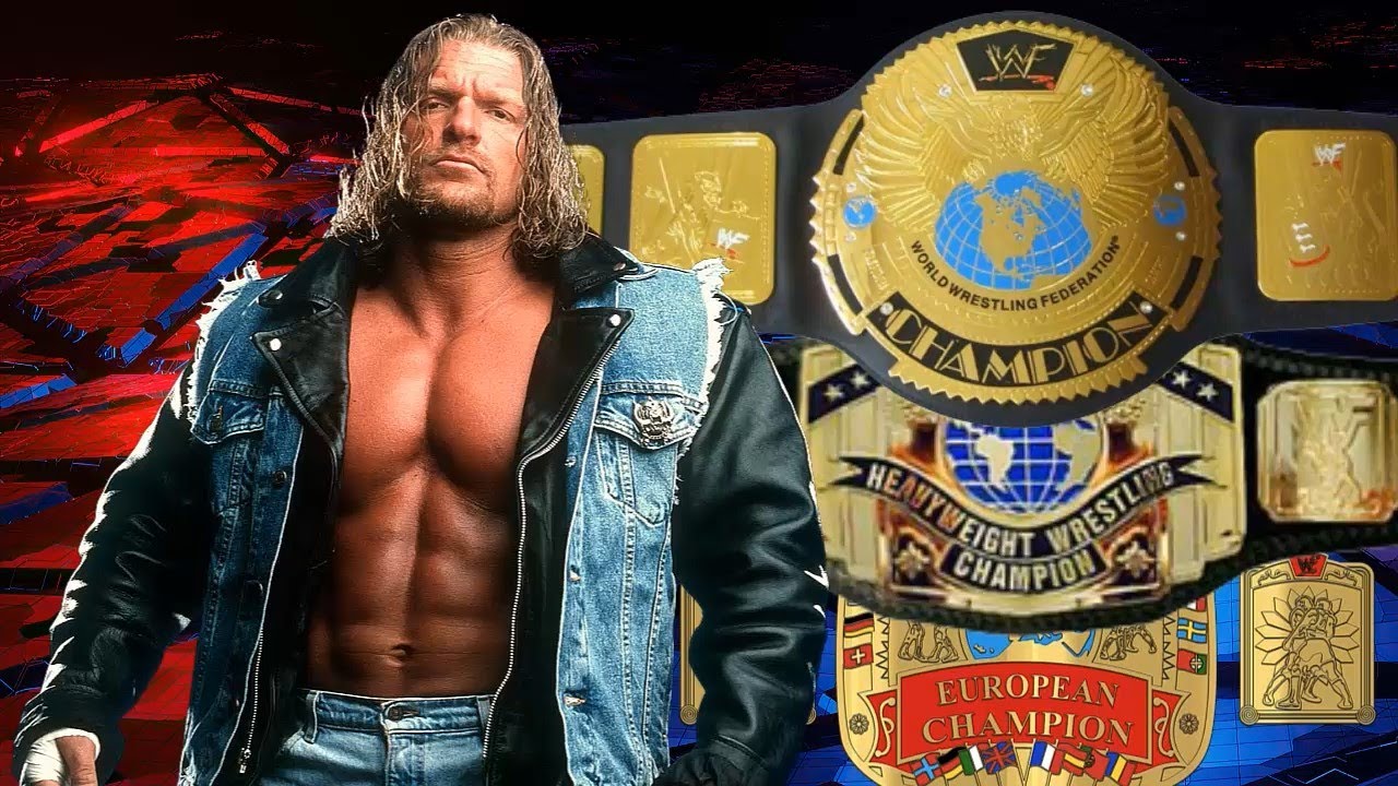 All- Triple H -WWE Title Wins (1996 - 2022)