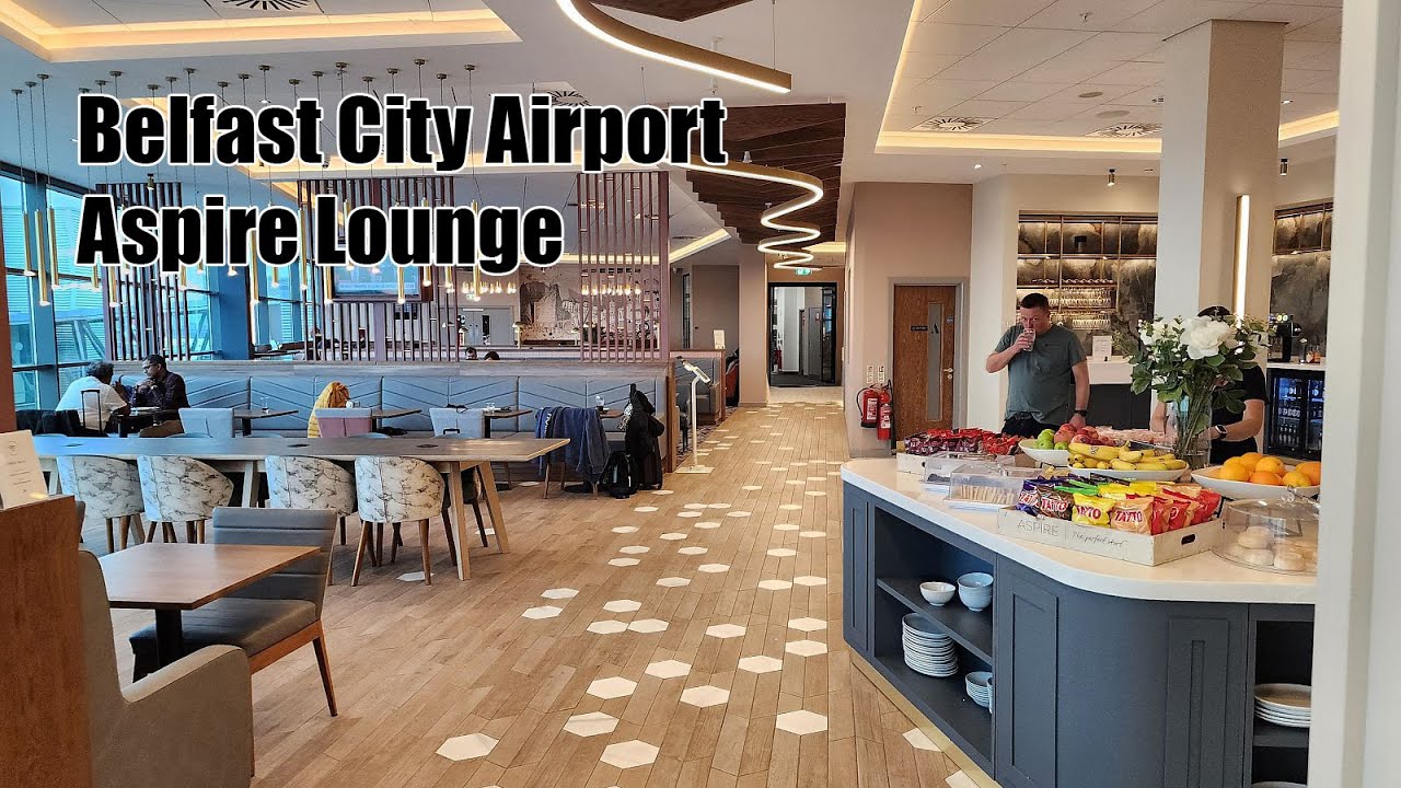 Aspire Lounge Belfast City Airport review