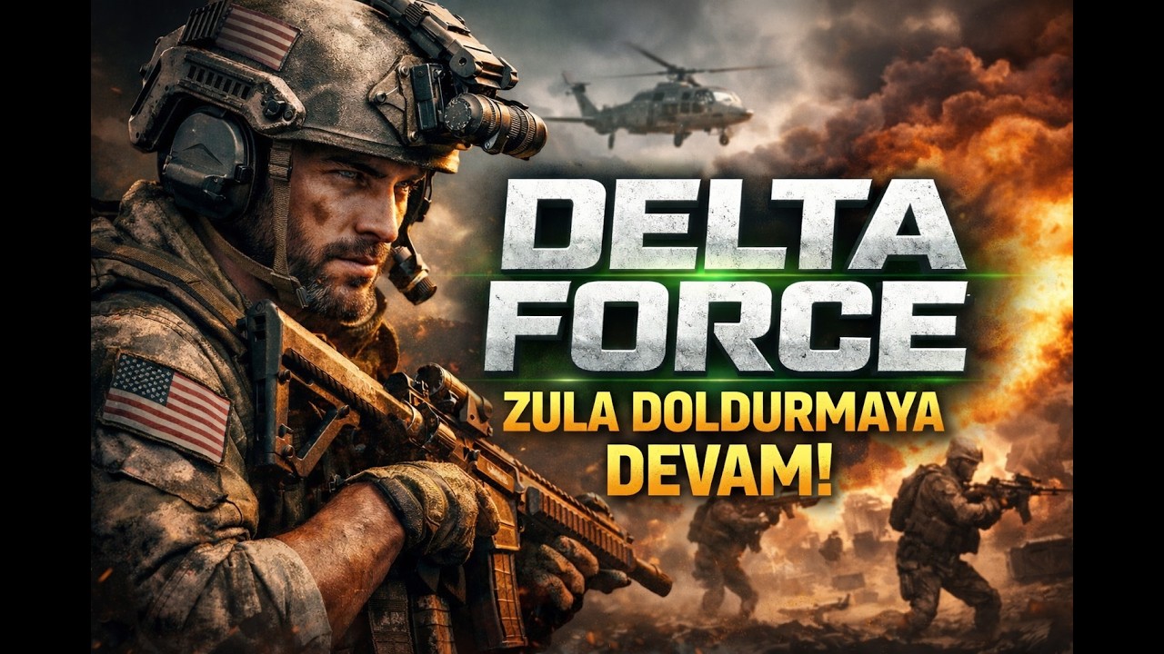 🚨 SAVAŞ BAŞLADI! Delta Force LIVE 🚨