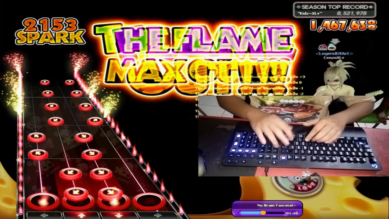 The Fiery Concert - Fascinated By Me / You Fall in Me ( Lv 4 Crazy ) Bug Swing with Hands Display