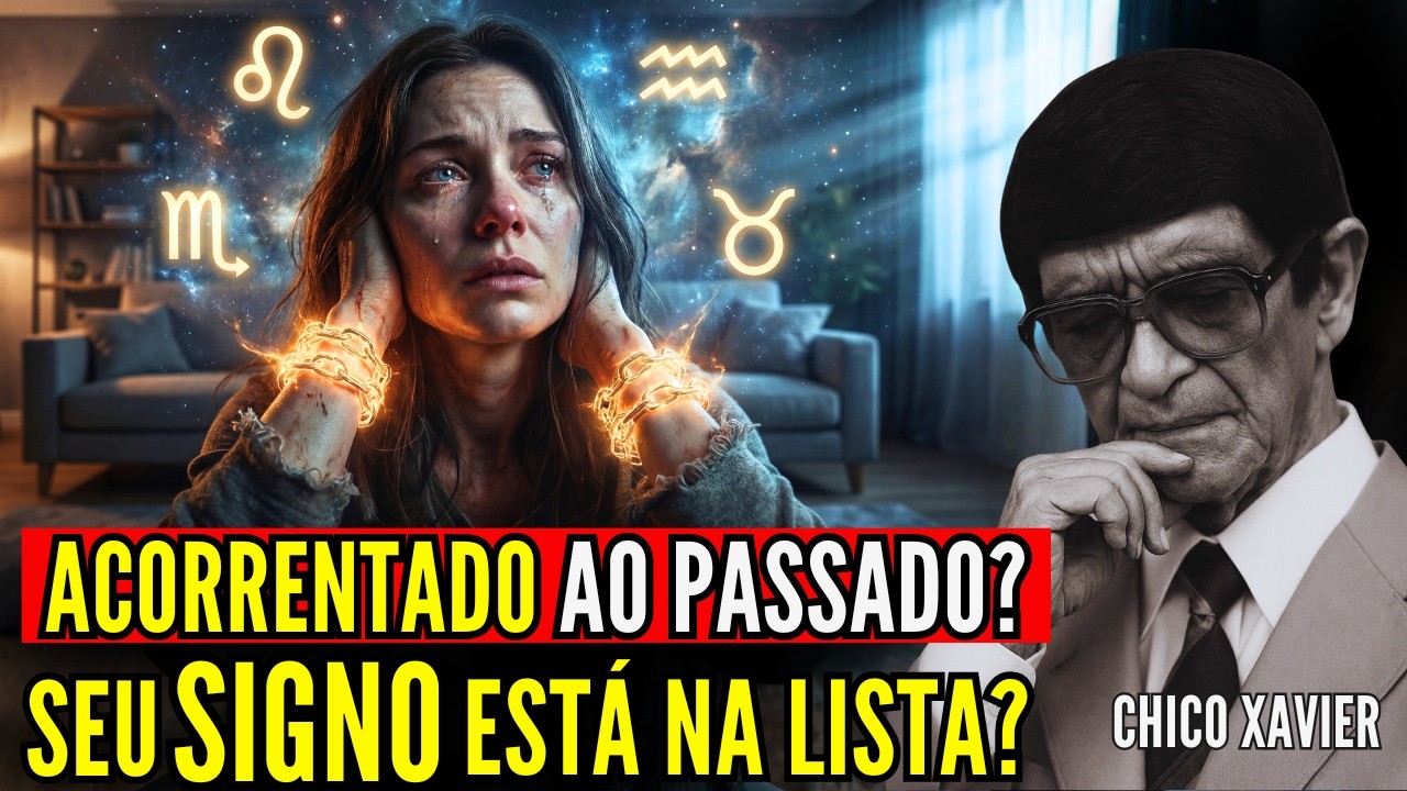 4 Signos que Chegaram à Terra com uma Dívida Espiritual SEM SABER | Chico Xavier Revela
