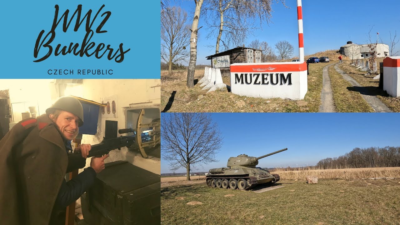 WW2 Bunkers (Czech Republic) | Vlog