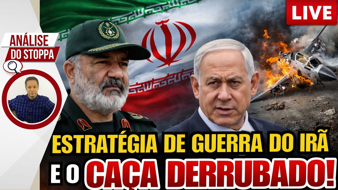 Estratégia de guerra do Irã e o caça derrubado!