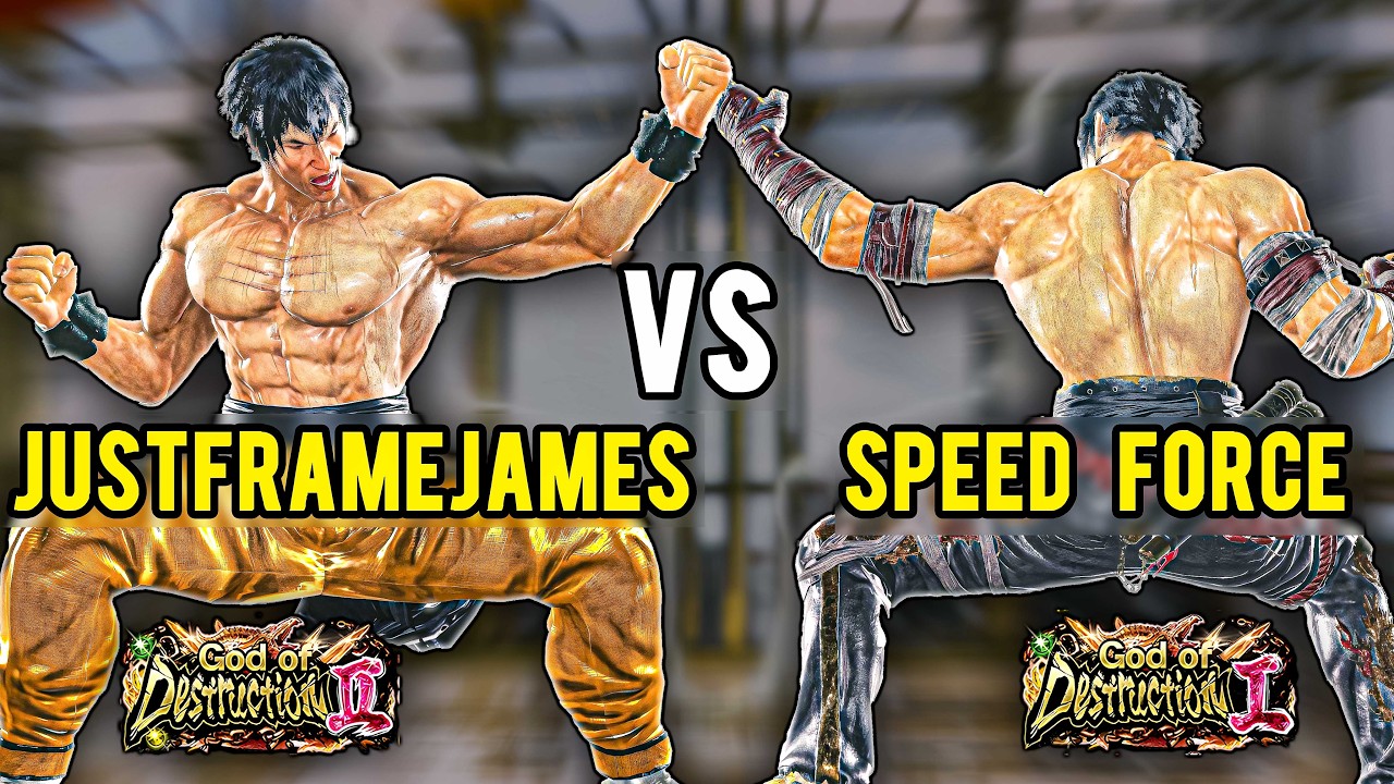 JustFrameJames vs Speed Force – Crazy Marshall Law Mirror Matches | Tekken 8