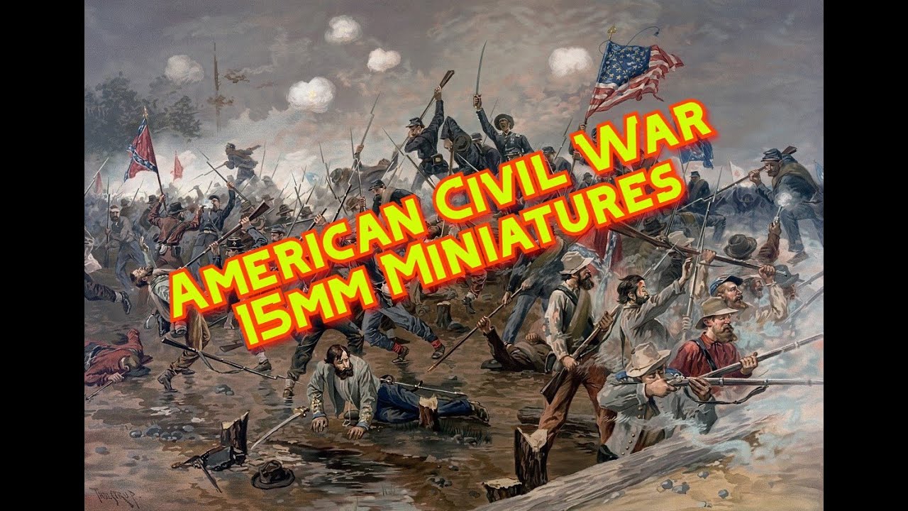 American Civil War 15mm Union Infantry miniatures #tabletopgaming