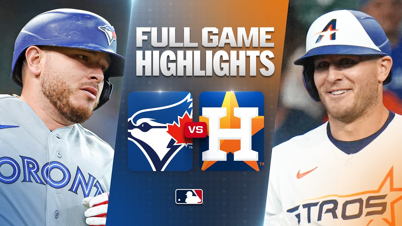 BLUE JAYS vs. ASTROS: Official Full Game Highlights (August 3) | 2026 MLB Season