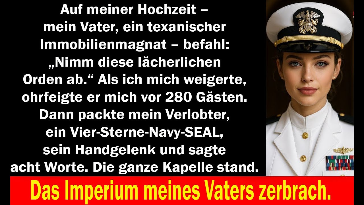 Mein CEO-Vater verspottete mich vor G&auml;sten &ndash; bis mein SEAL-Verlobter sein Handgelenk packte.