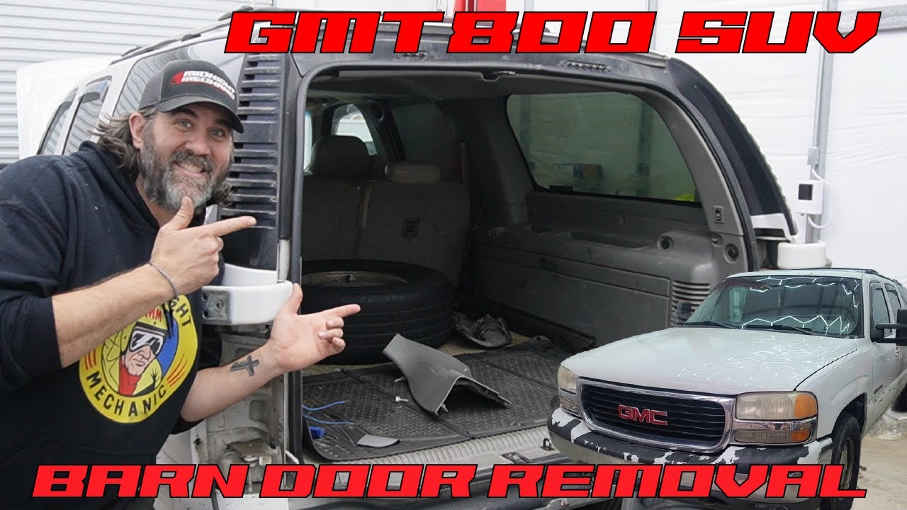 2000-06 Chevy GMC GMT-800 SUV Rear Barn Door Removal!