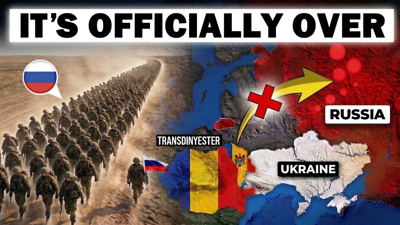 Something UNTHINKABLE Just Broke In Moldova... Putin's Army Is STRANDED