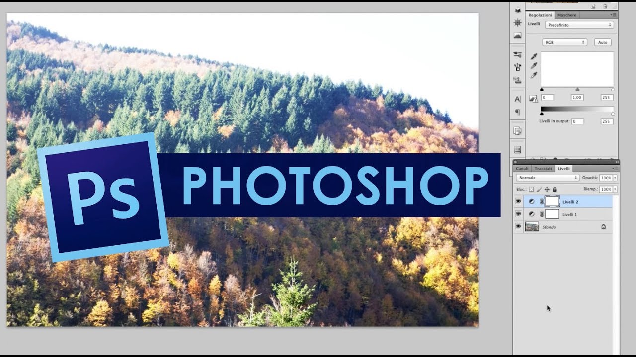 Tutorial Photoshop in Italiano - METODI DI FUSIONE - SOVRAPPONI