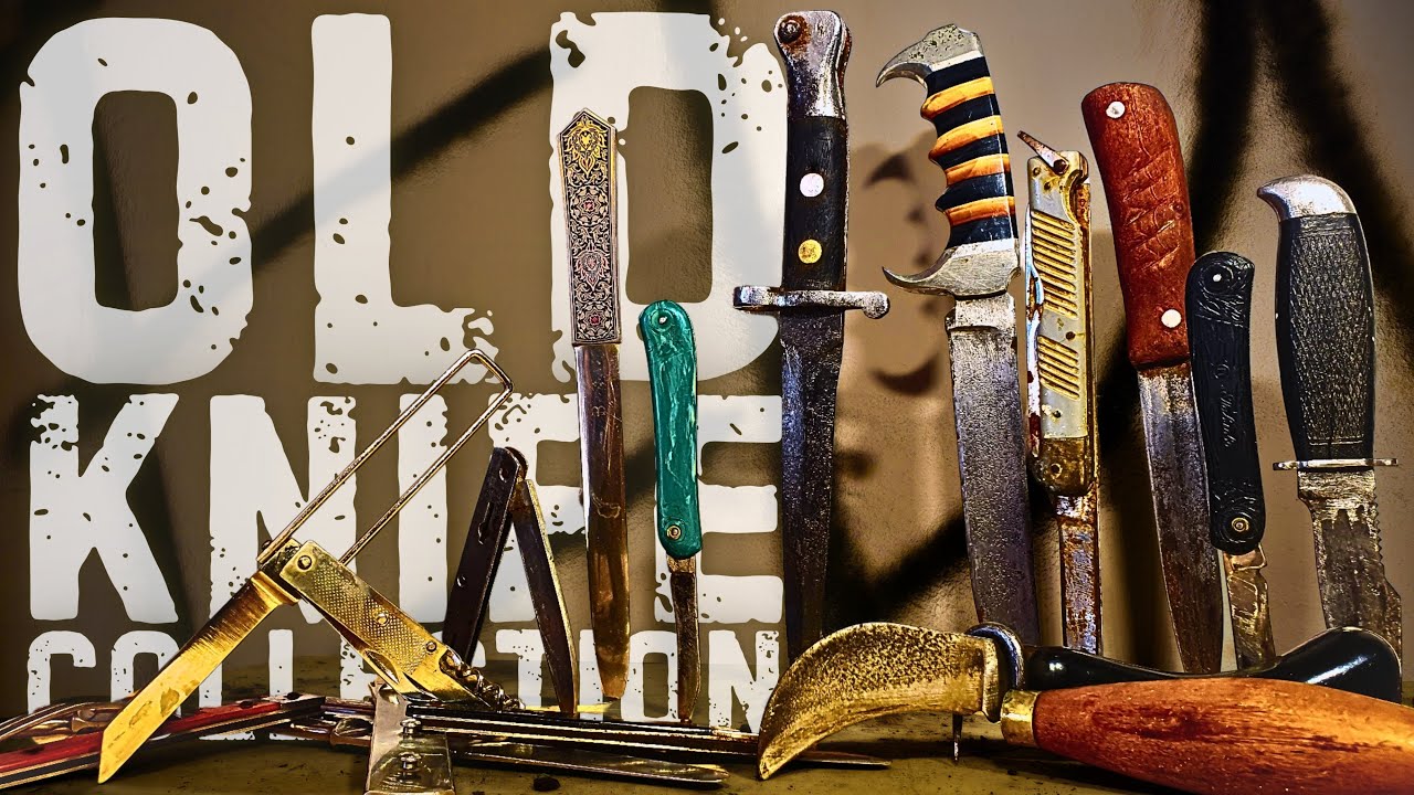 $90 Antique Knife Collection Unboxing &ndash; Soviet, German & British Blades!