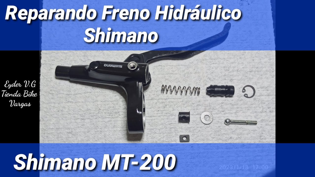Reparando Freno #shimano MT-200 Hidráulicos Disco #mtb #btt