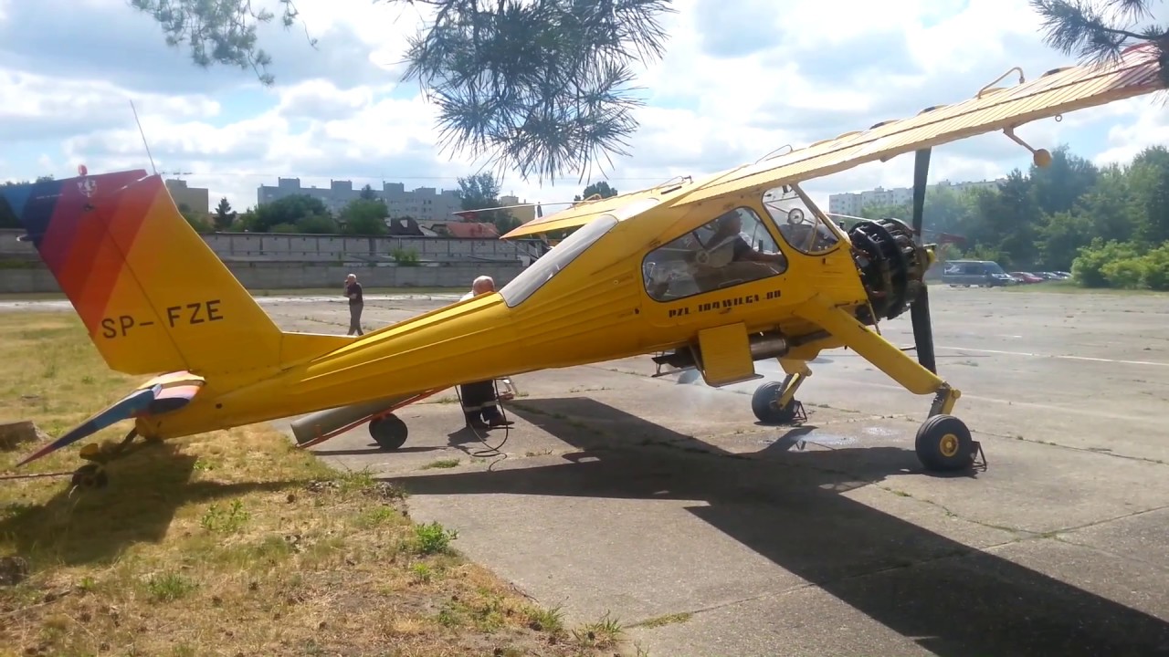 PZL 104 Wilga start up #2 - Will You start already?!?! :)