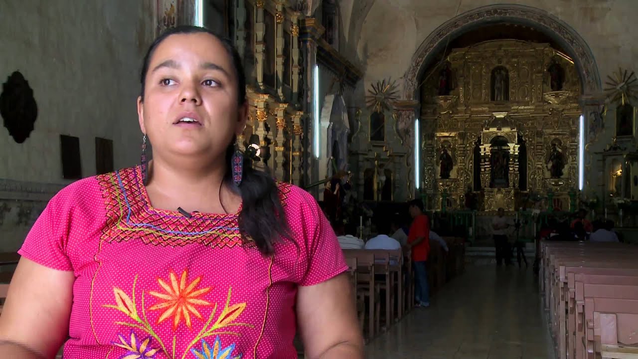 Restauración del  retablo del templo de San Bartolo en Yautepec, Oaxaca