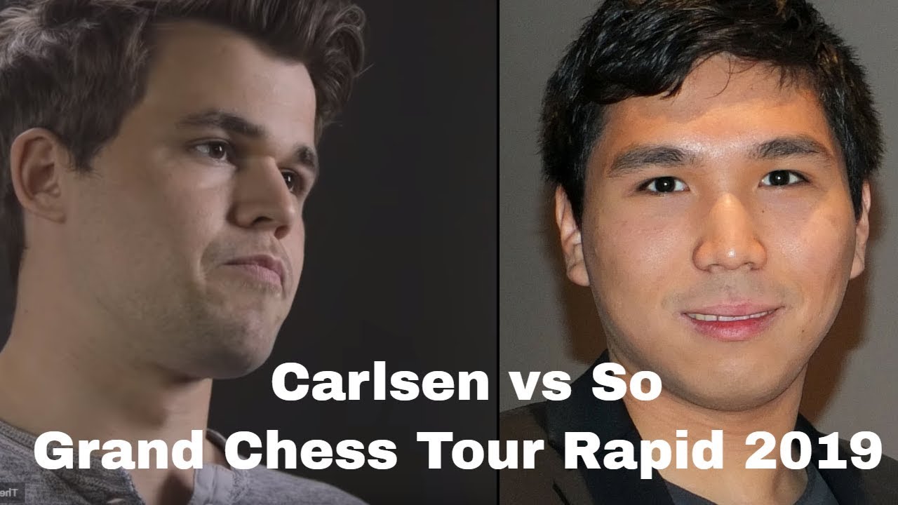Magnus Carlsen vs Wesley So: Grand Chess Tour 2019 | So had his knight corralled and he resigned