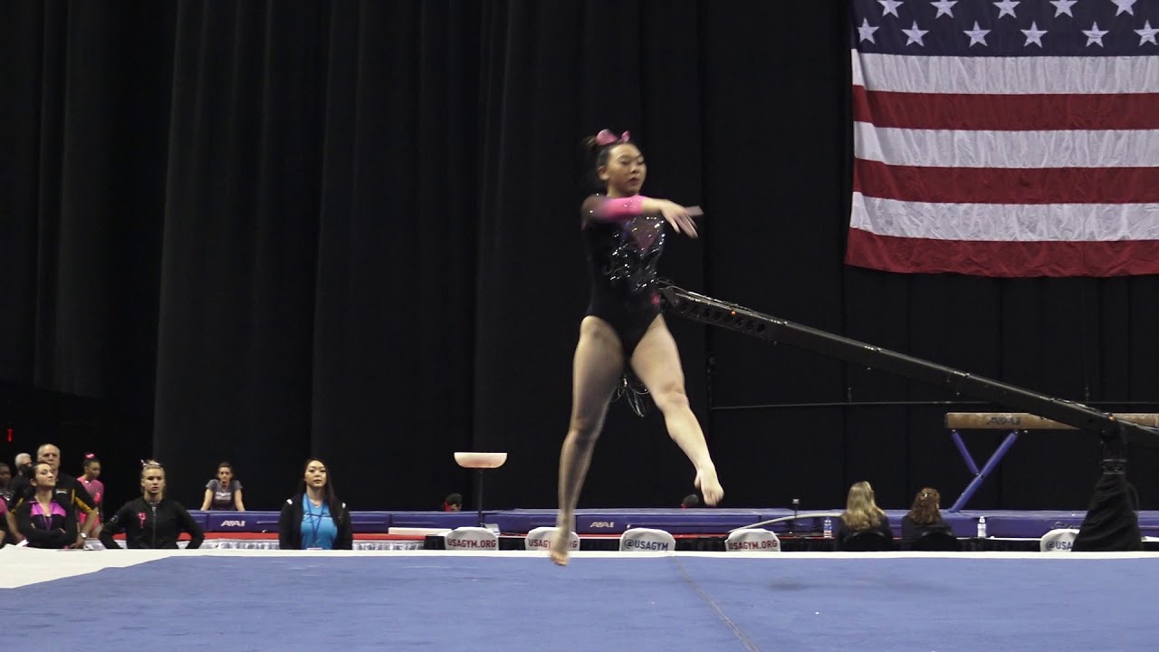 Andrea Li - Floor Exercise - 2019 Nastia Liukin Cup