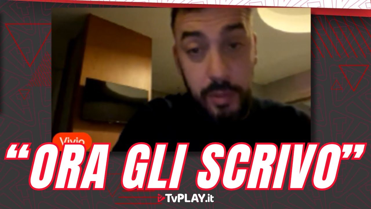 Viviano SCRIVE in Diretta a TOTTI: 