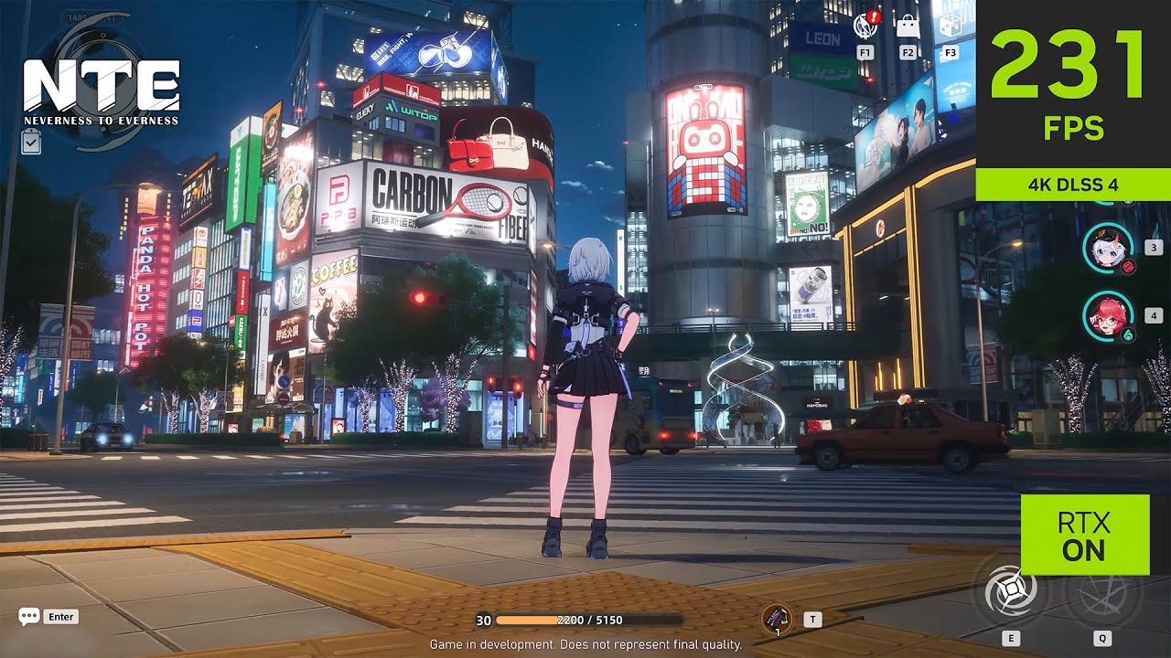 NTE | 4K NVIDIA DLSS 4 Comparison