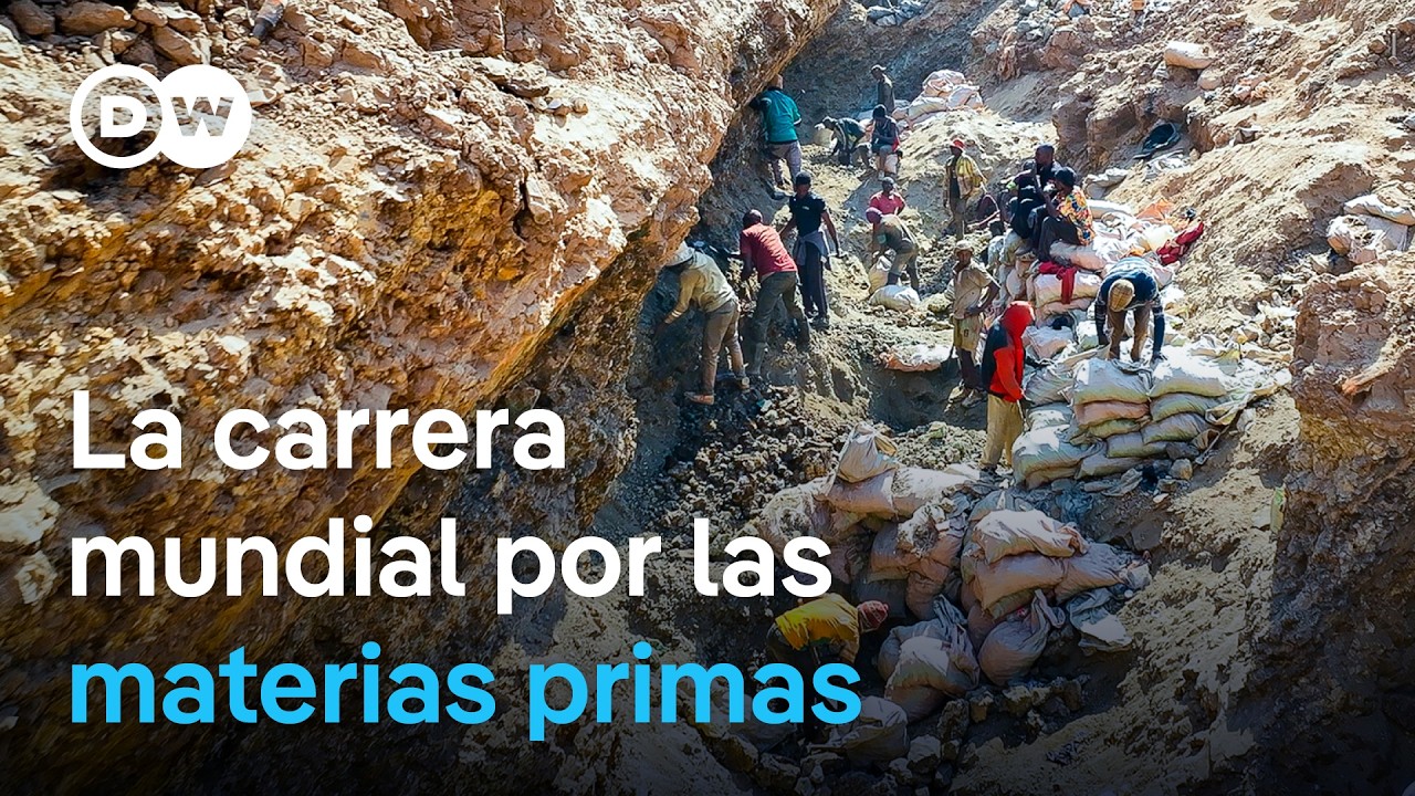 La búsqueda de las materias primas del futuro: cómo China y Europa explotan África | DW Documental