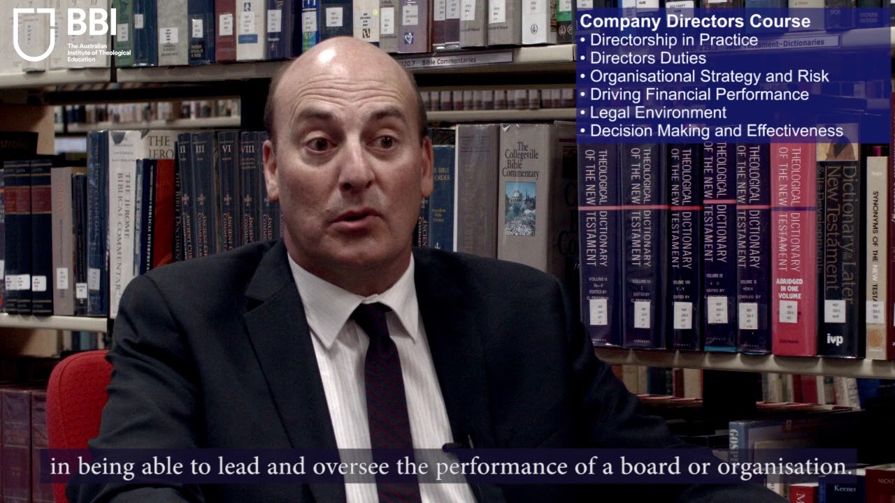 AICD Directors Courses in partnership with BBI